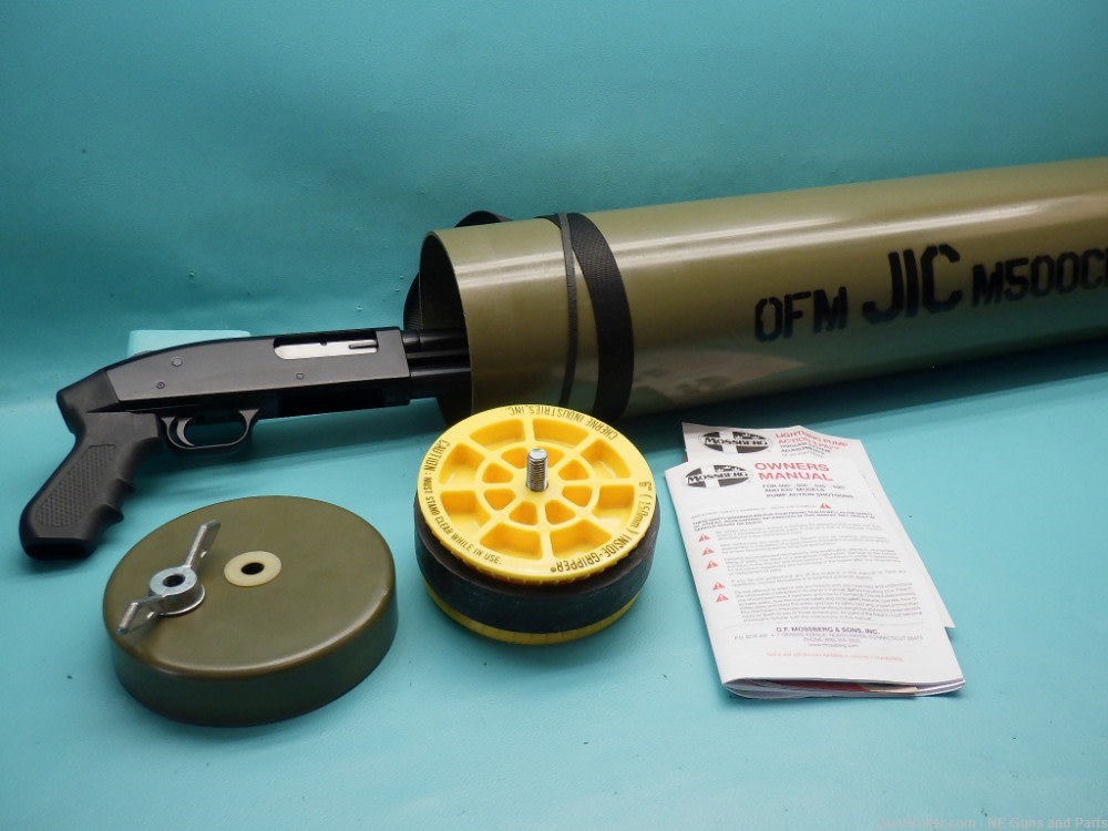 Mossberg 500 "Just in Case" 12ga 18.5"Bbl Pistol Grip Marine Grade Tube-img-23