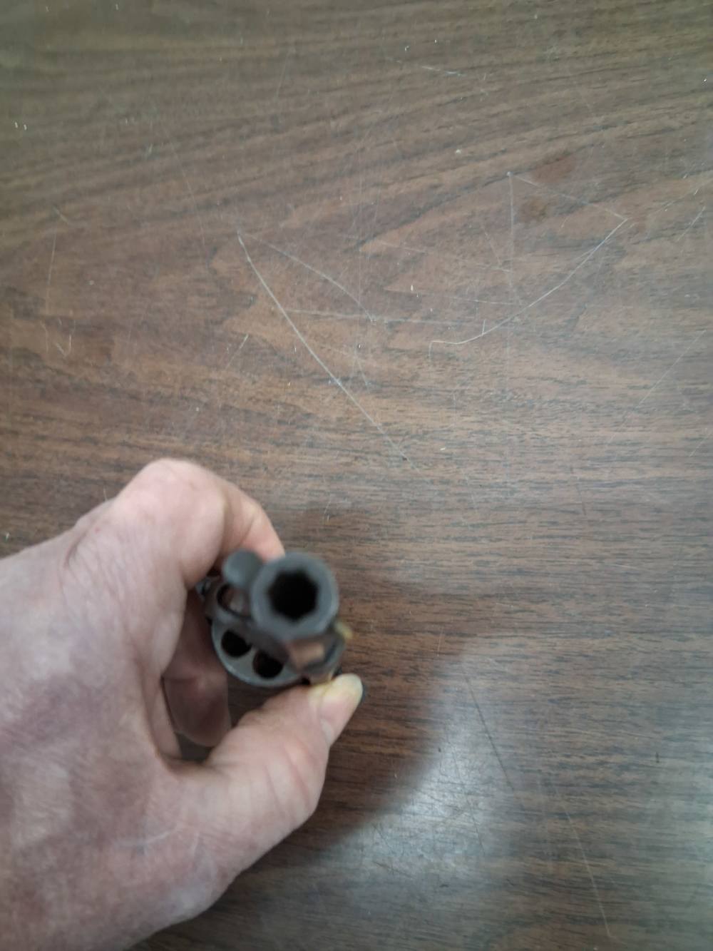 JAMES WARNER 1st MODEL PERCUSSION POCKET REVOLVER 28cal made 1857-1860 -img-16