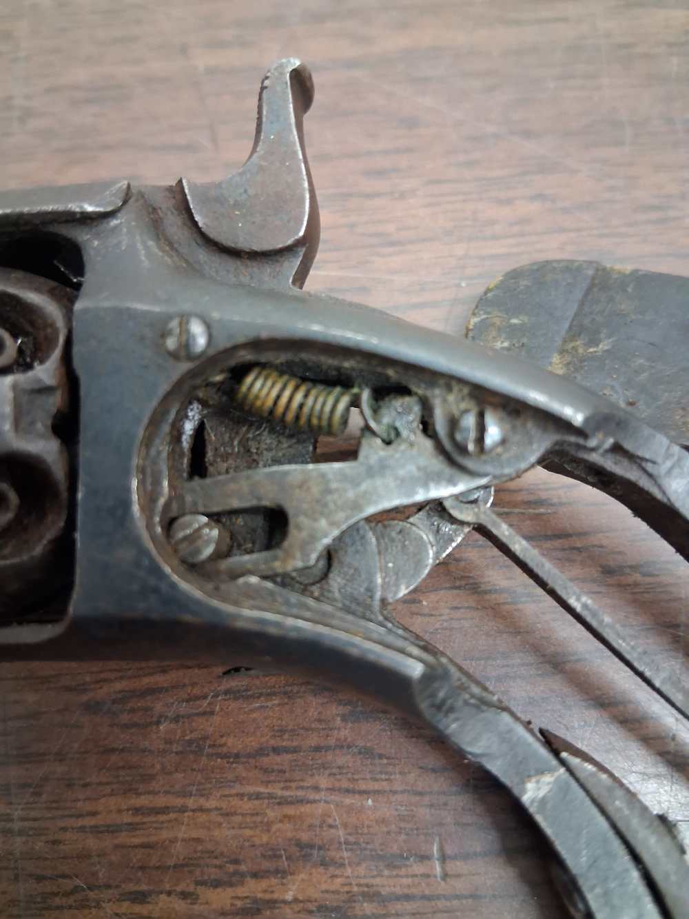 JAMES WARNER 1st MODEL PERCUSSION POCKET REVOLVER 28cal made 1857-1860 -img-22