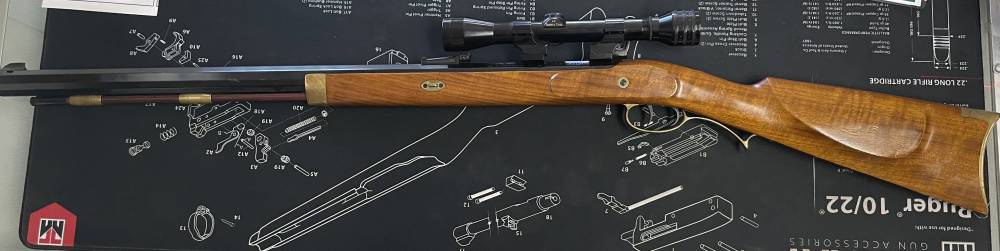 Investarm Italian Percussion Muzzleloader .50 Cal 28" Octagonal Bbl & Scope-img-12