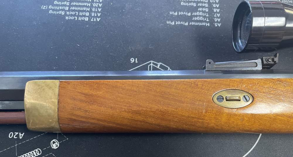 Investarm Italian Percussion Muzzleloader .50 Cal 28" Octagonal Bbl & Scope-img-20