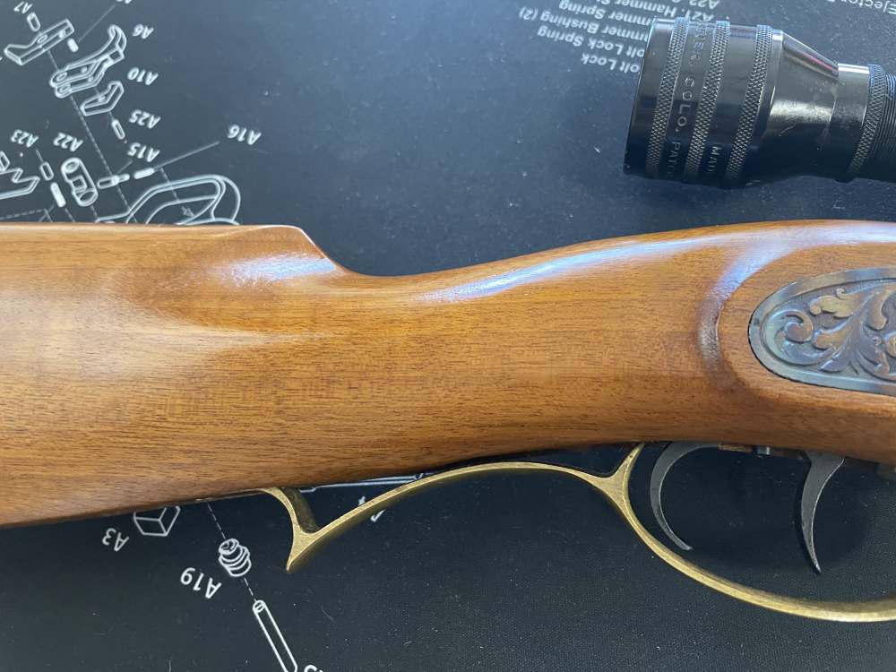 Investarm Italian Percussion Muzzleloader .50 Cal 28" Octagonal Bbl & Scope-img-4