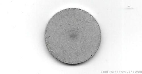 Original WWII Germany Zschocke-Werke Kaiserslautern Aluminum Canteen Token -img-0