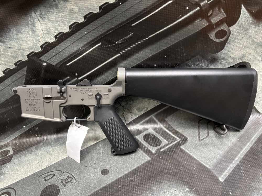 Colt 603 M16A1 Harrington & Richardson clone 5.56 complete lower gray -img-0