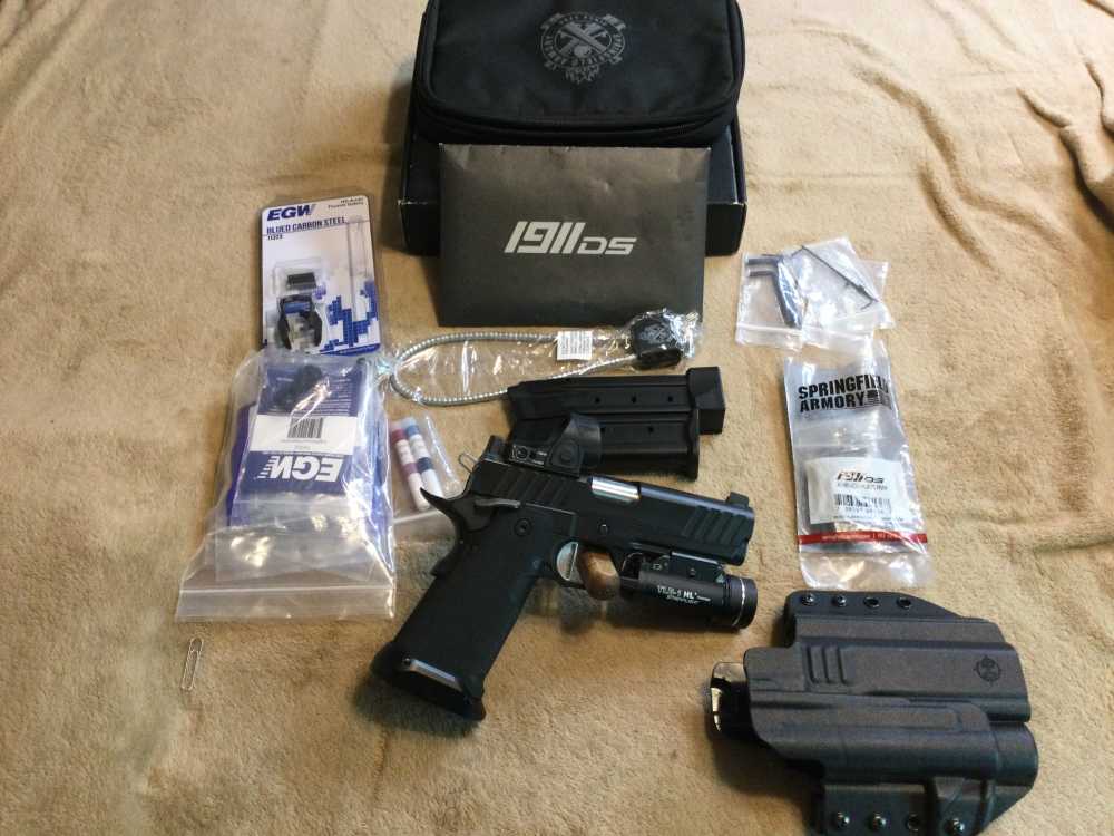 UPGRADED SPRINGFIELD ARMORY 1911 DS PRODIGY 4.25 in. AOS in 9MM Cal. W/ACC.-img-0