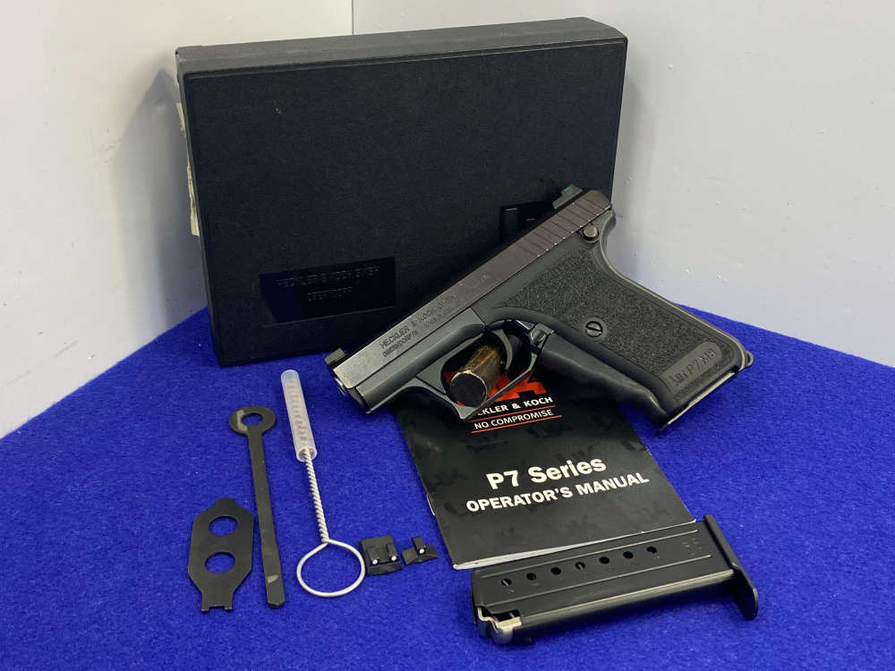  2003 Heckler & Koch P7 M8 9mm 4.13" *COLLECTOR GRADE SQUEEZE COCKER*-img-2
