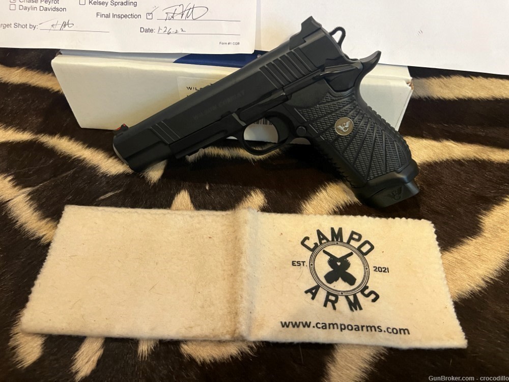 Wilson Combat Experior Full Size Lightrail 9mm 18 Rds- Campo Arms-img-1