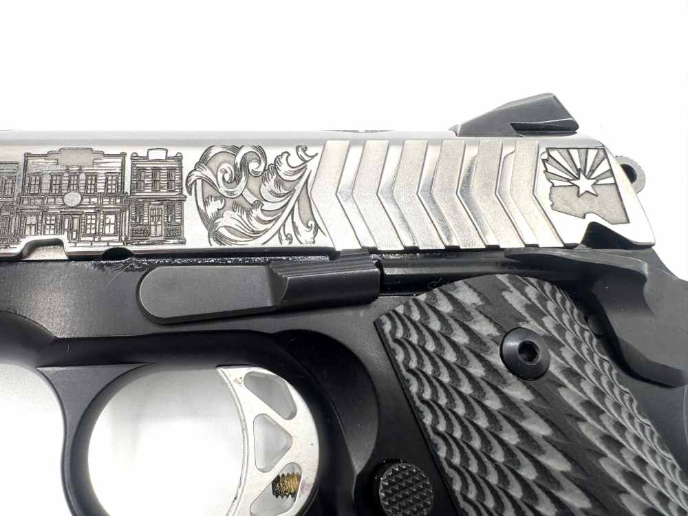 RUGER 1911 Custom  Engraved 9MM Government -img-2