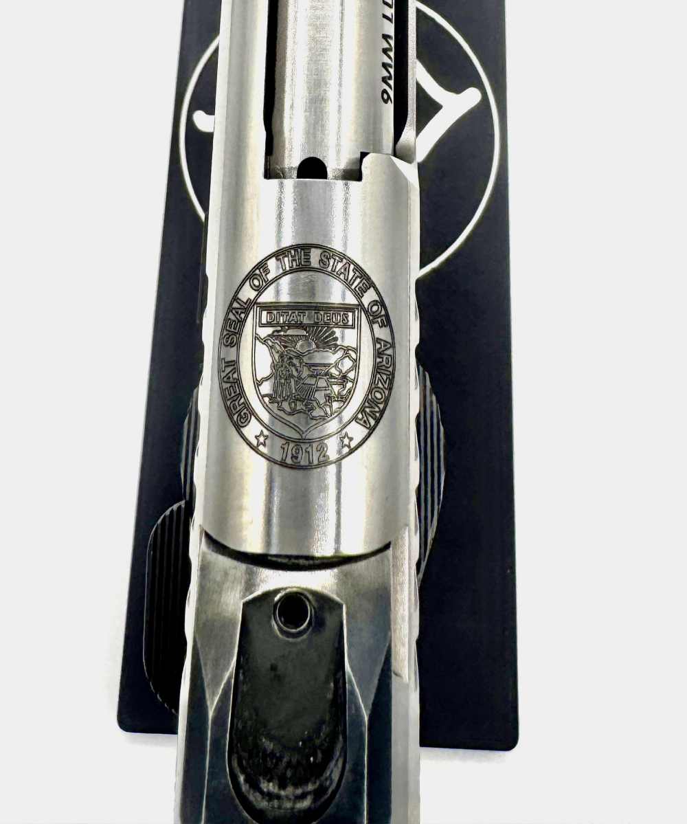RUGER 1911 Custom  Engraved 9MM Government -img-13