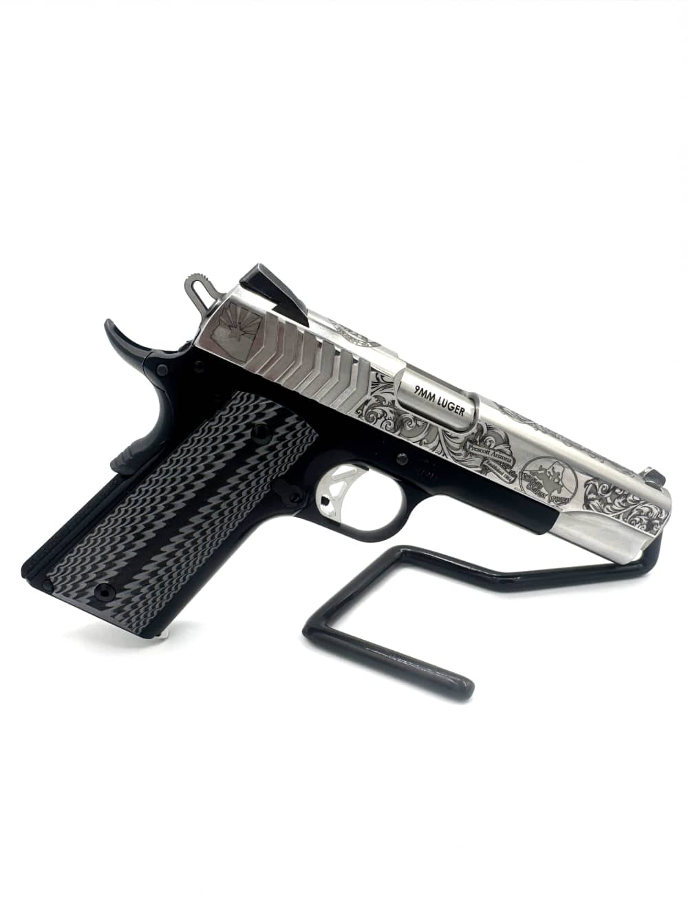 RUGER 1911 Custom  Engraved 9MM Government -img-9