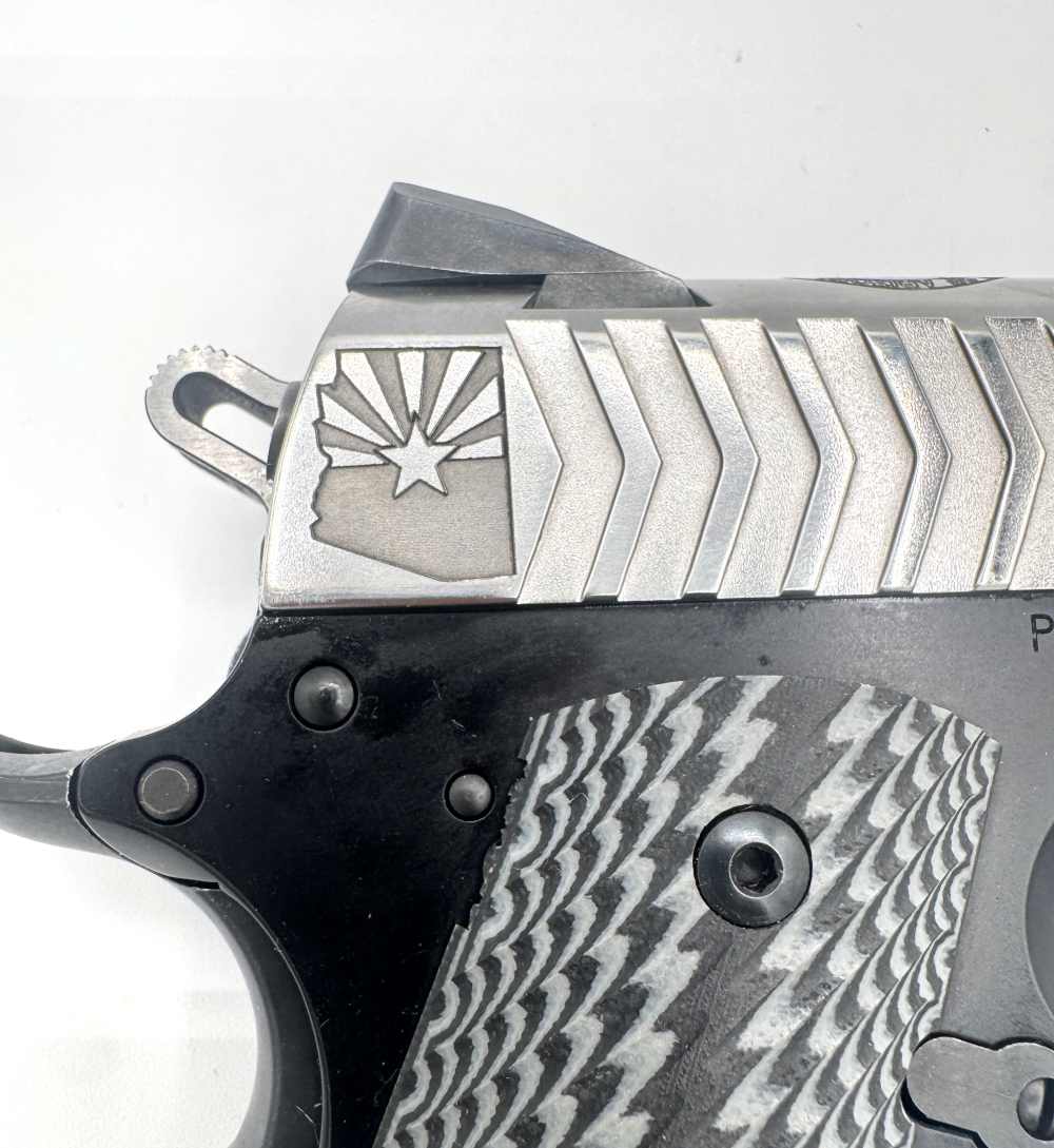 RUGER 1911 Custom  Engraved 9MM Government -img-8