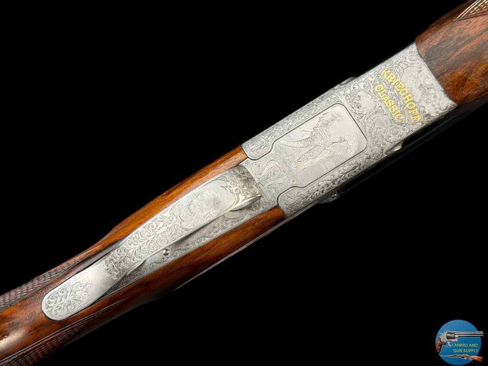 MARIO TERZI ENGRAVED - KRIEGHOFF CLASSIC BIG FIVE 500/416 + 20 GA BBLS-img-7