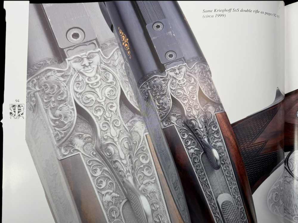 MARIO TERZI ENGRAVED - KRIEGHOFF CLASSIC BIG FIVE 500/416 + 20 GA BBLS-img-53