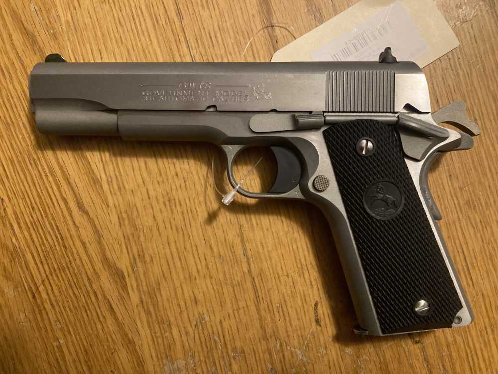Colt Government Stainless 80 Series .45 5”-img-1