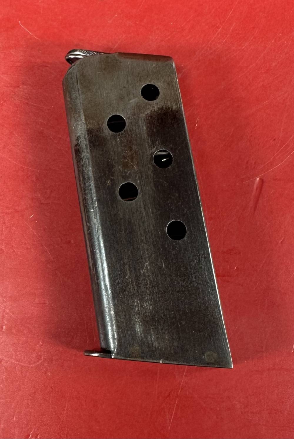 1917 Colt M1908 Vest Pocket Hammerless .25 ACP. Walnut. Excellent Condition-img-12