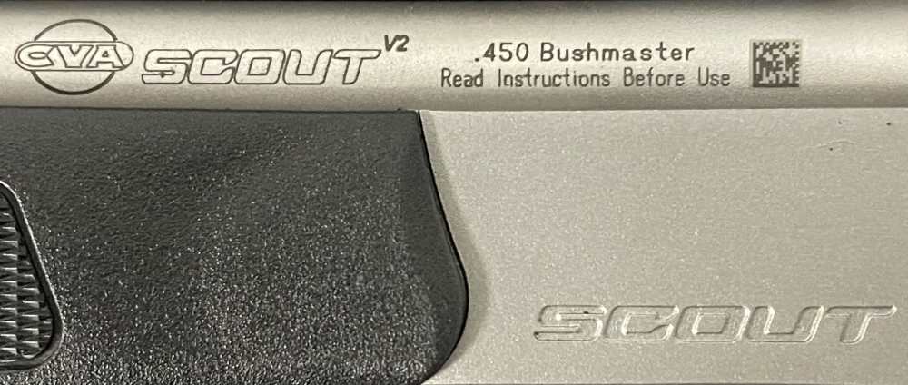CVA Scout V2 Break-Action Rifle .450 Bushmaster, 1Rd. 25" Barrel/ 38" OAL-img-51