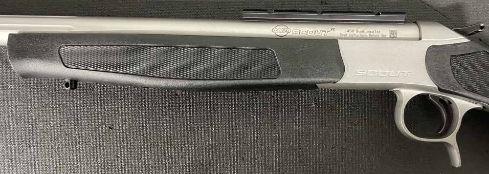 CVA Scout V2 Break-Action Rifle .450 Bushmaster, 1Rd. 25" Barrel/ 38" OAL-img-21