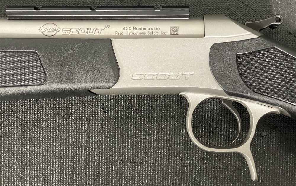 CVA Scout V2 Break-Action Rifle .450 Bushmaster, 1Rd. 25" Barrel/ 38" OAL-img-22