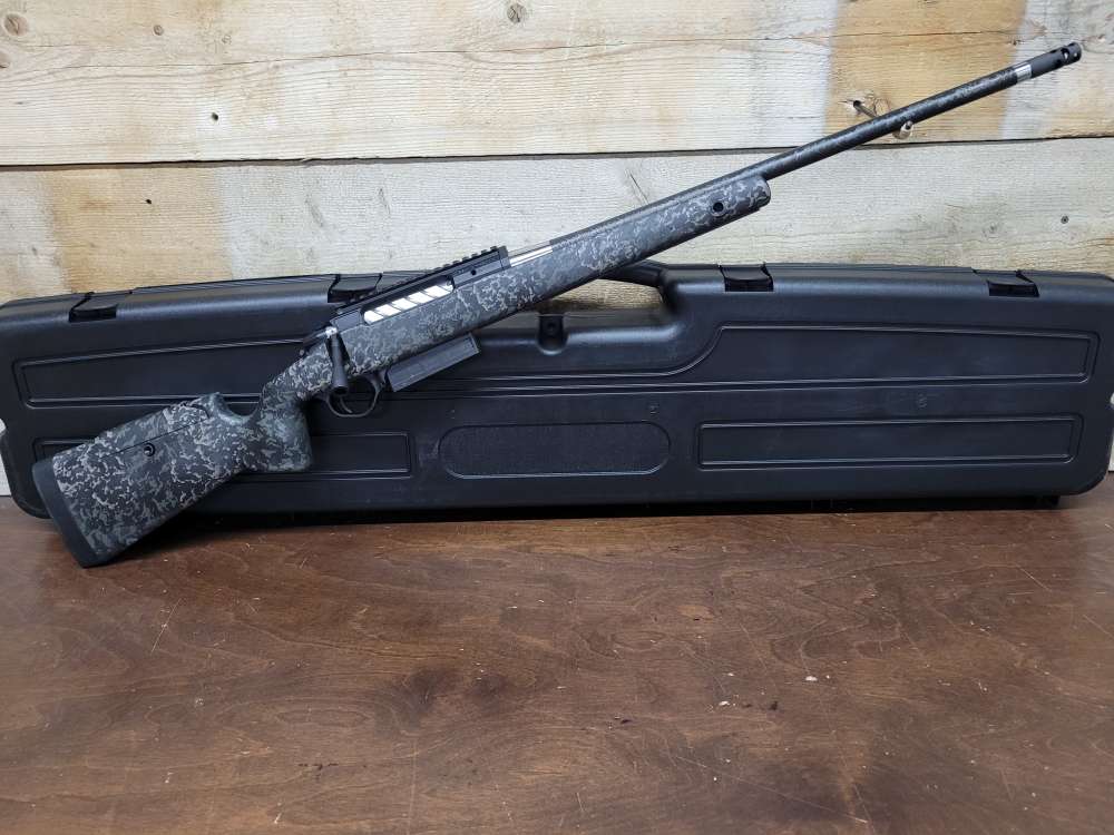 New Seekins Precision Element M3 300PRC 22"bbl Woodland Shadow-img-1