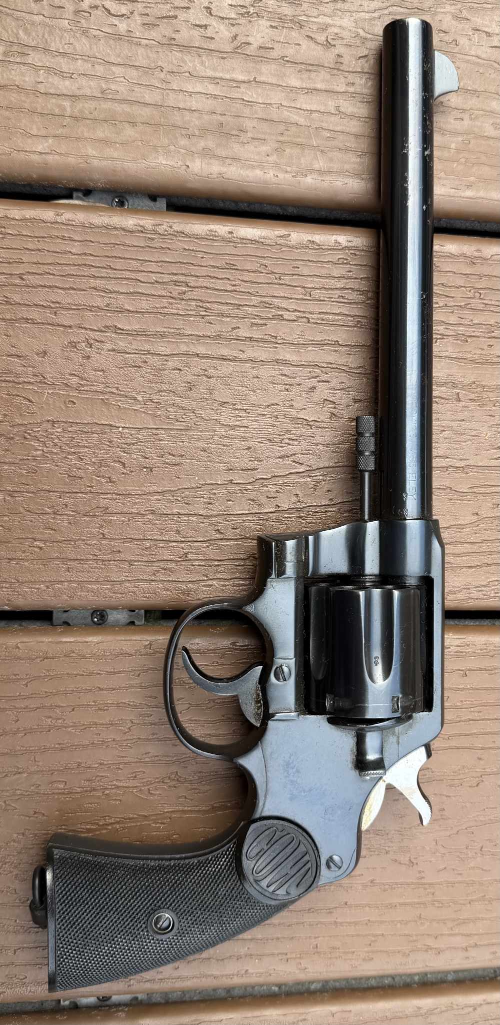 Nice colt new service revolver .455 eley British issue ww1 -img-0