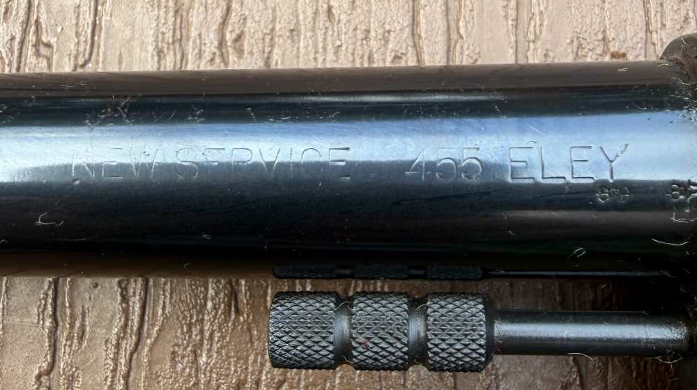 Nice colt new service revolver .455 eley British issue ww1 -img-2