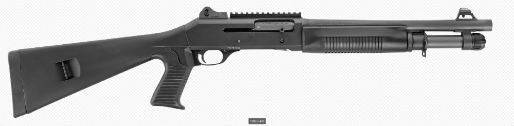 BENELLI M4 TACTICAL SHORT BARREL SHOTGUN .12 GA 5+1 14" 11722 -img-0