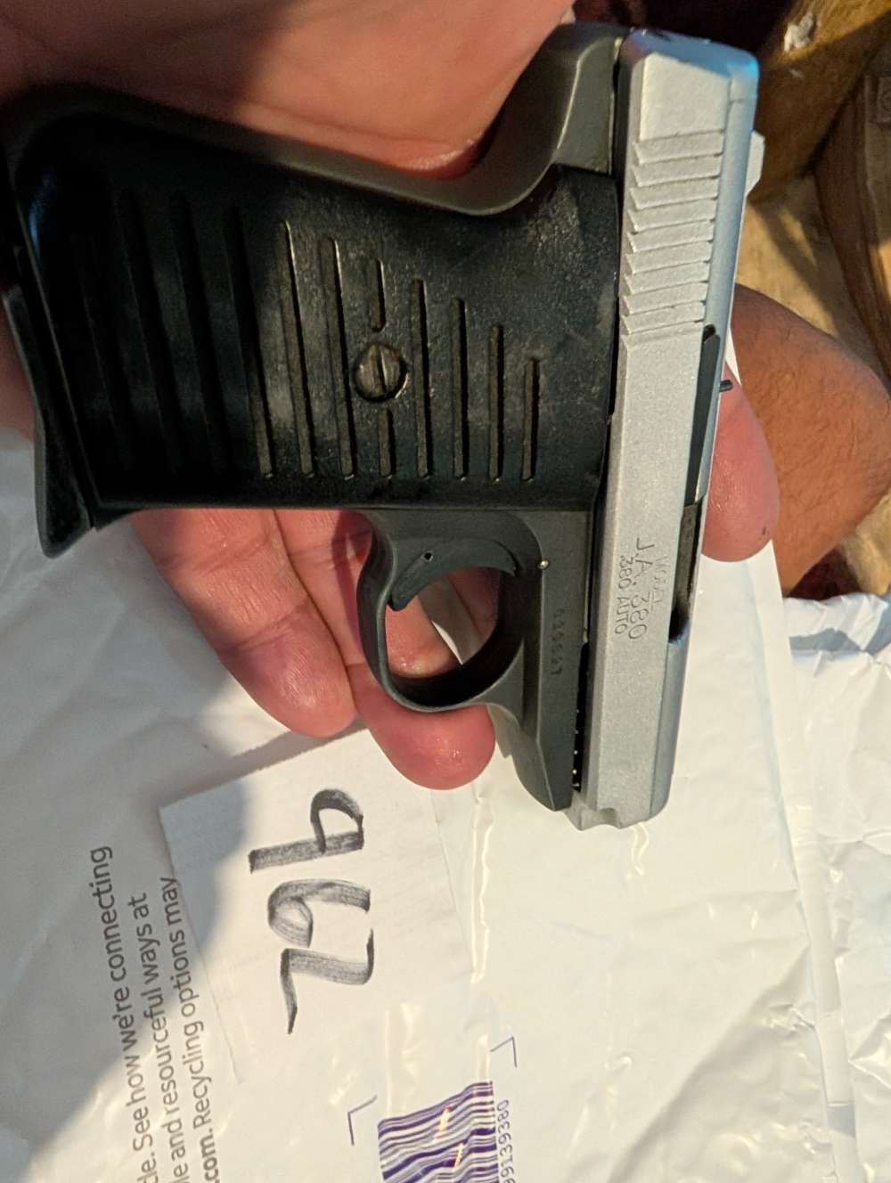 JIMENEZ ARMS J.A. 380 380 ACP SEMIAUTO PISTOL LAYAWAYOK-img-2