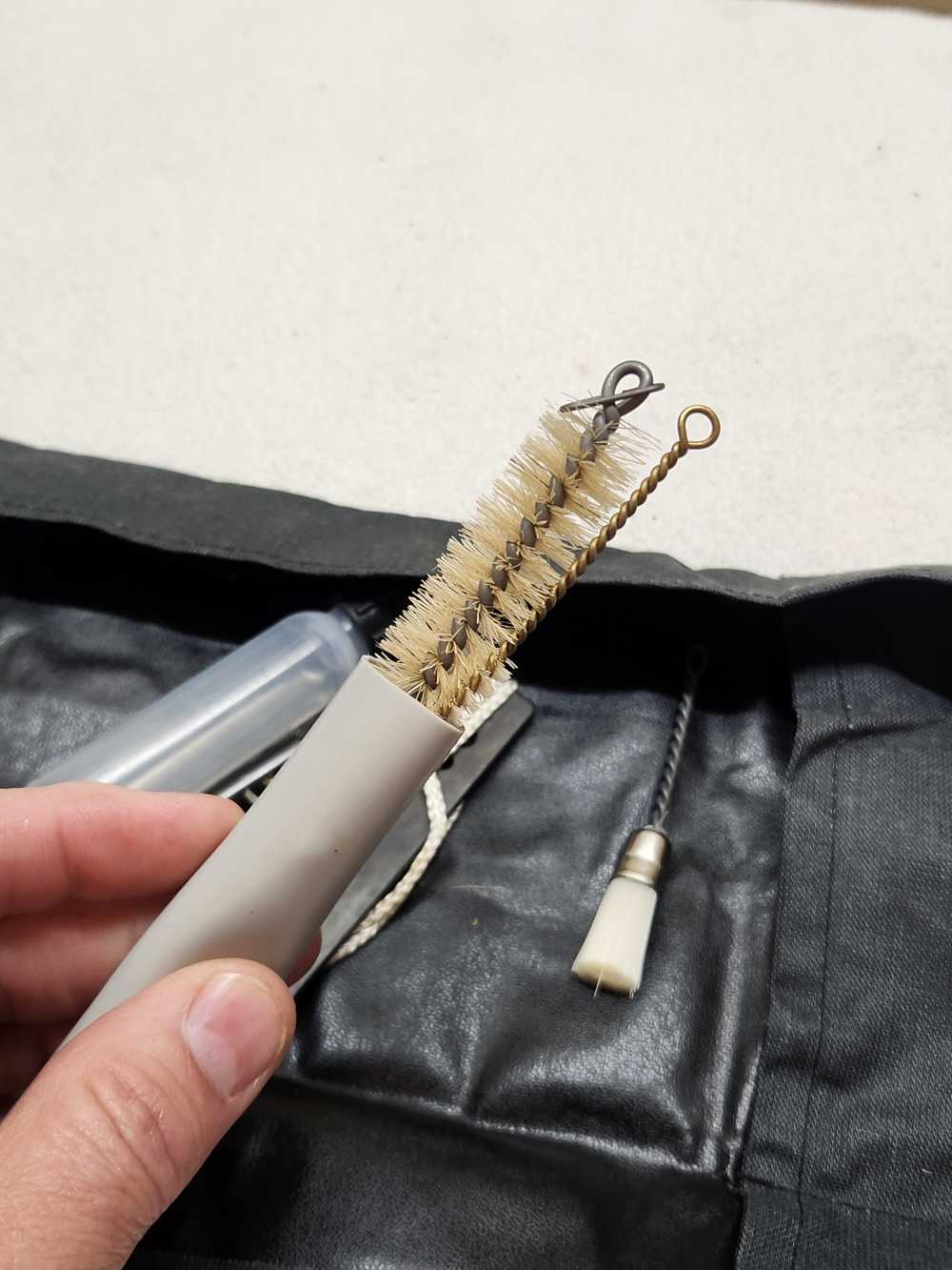 DDR AK-47 AK-74 Rifle Cleaning Kit Complete with Multitool Brushes Oil Bott-img-3