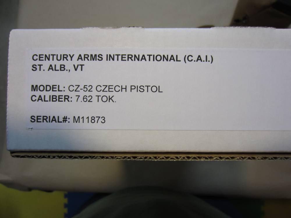 CZ-52 CZECH Military Pistol 7.62x25 Tokarev Never Displayed Safe Stored-img-37