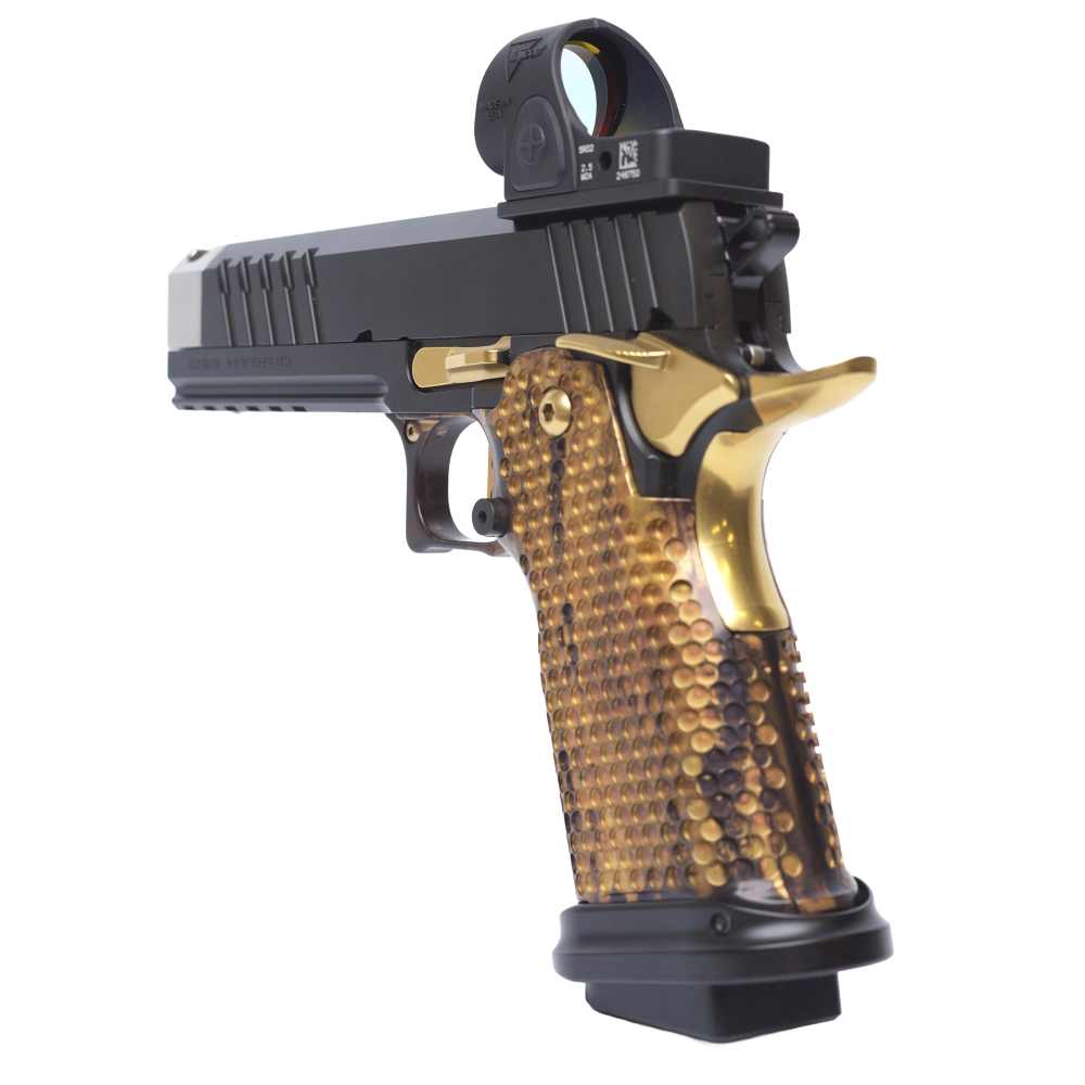 Masterpiece Arms DS9-TC Hybrid - 4.6" Comped Bbl (9mm) - SRO - Black/Gold-img-3