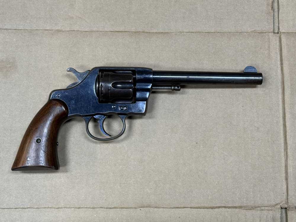 Scarce Antique Colt Model 1892 New Navy New Army Double Action Revolver-img-4