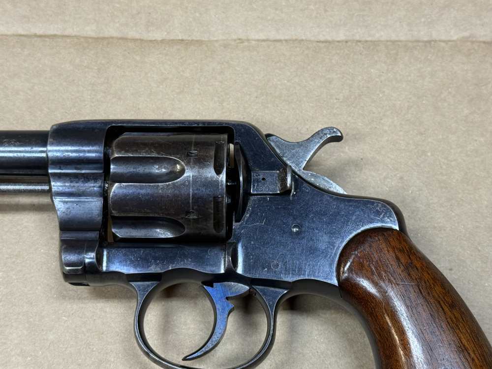 Scarce Antique Colt Model 1892 New Navy New Army Double Action Revolver-img-2