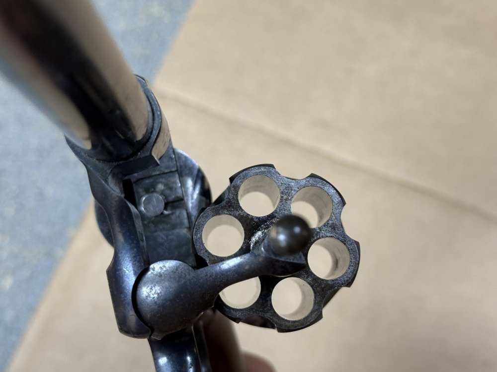 Scarce Antique Colt Model 1892 New Navy New Army Double Action Revolver-img-12