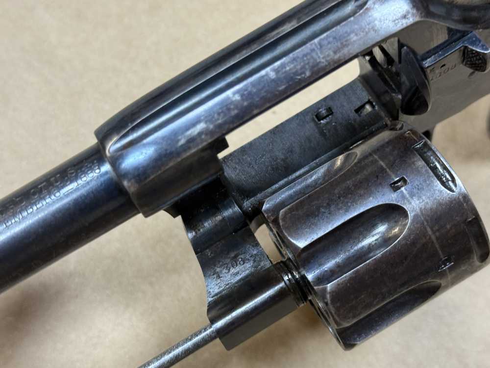 Scarce Antique Colt Model 1892 New Navy New Army Double Action Revolver-img-13