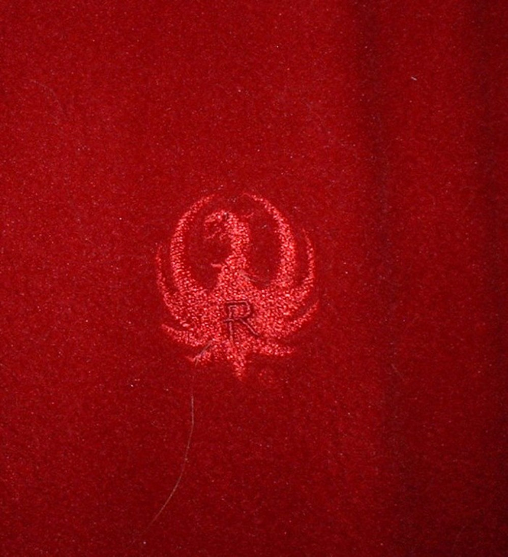 Ruger logo red polyester sweatshirt XX-Large, NICE shape-img-9