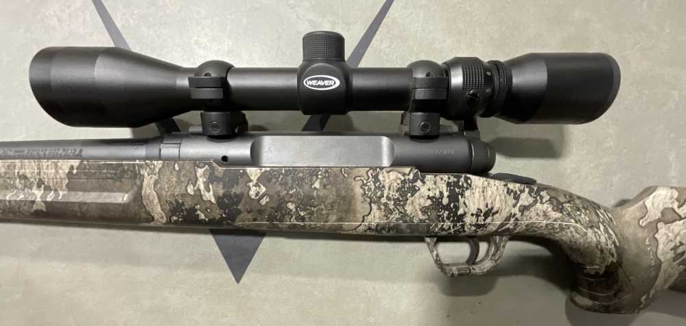 Savage Axis, 6.5 Creedmoor, 22-inch Barrel, with Weaver 3x9 scope, used-img-5