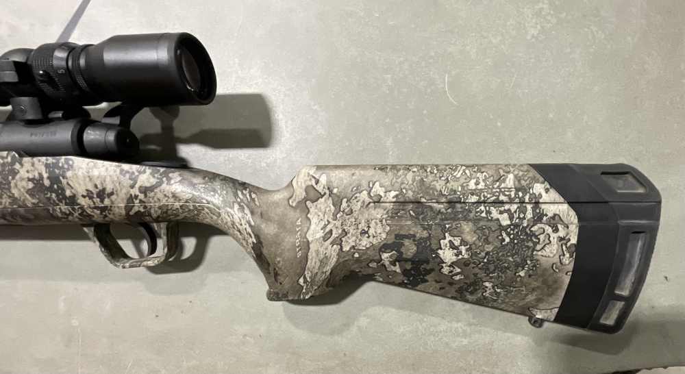 Savage Axis, 6.5 Creedmoor, 22-inch Barrel, with Weaver 3x9 scope, used-img-3