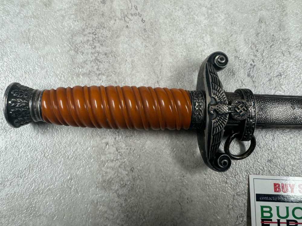 WW2 GERMAN ARMY HEER OFFICER EICKORN SOLINGEN DAGGER-img-1