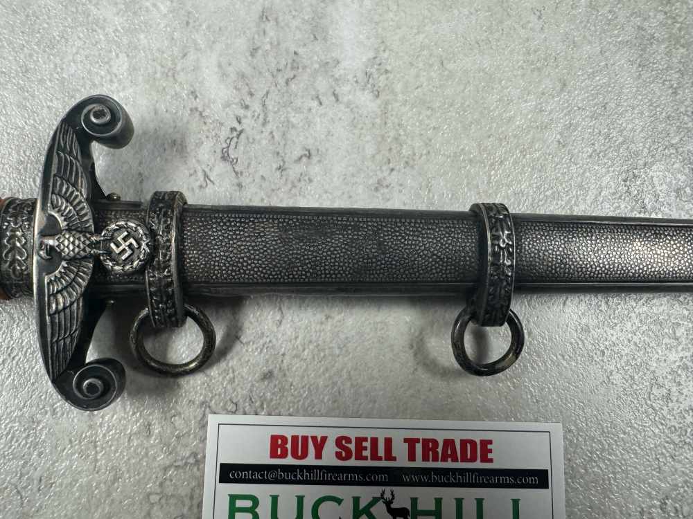 WW2 GERMAN ARMY HEER OFFICER EICKORN SOLINGEN DAGGER-img-2