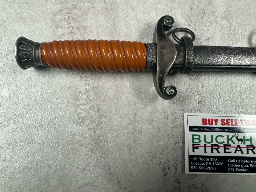 WW2 GERMAN ARMY HEER OFFICER EICKORN SOLINGEN DAGGER-img-4