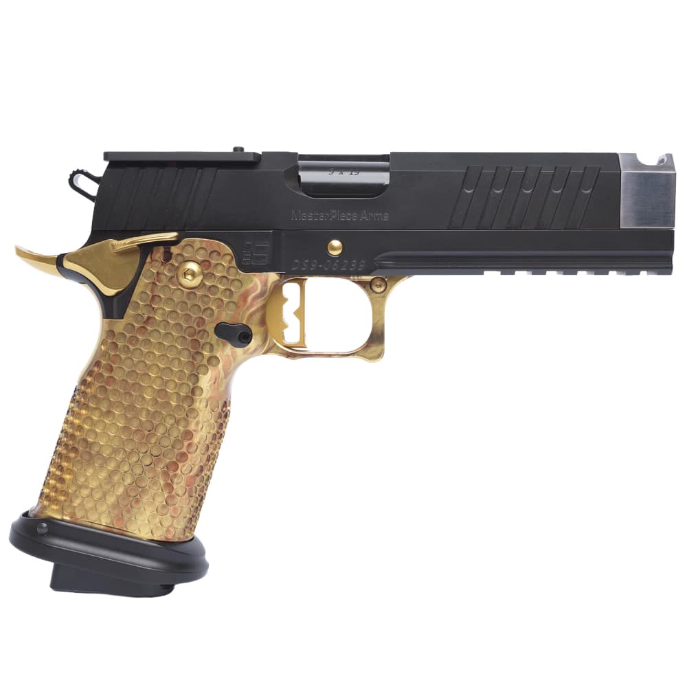 Masterpiece Arms DS9-TC Hybrid-4.6" Comped Bbl (9mm) Optics Ready-Black-img-1