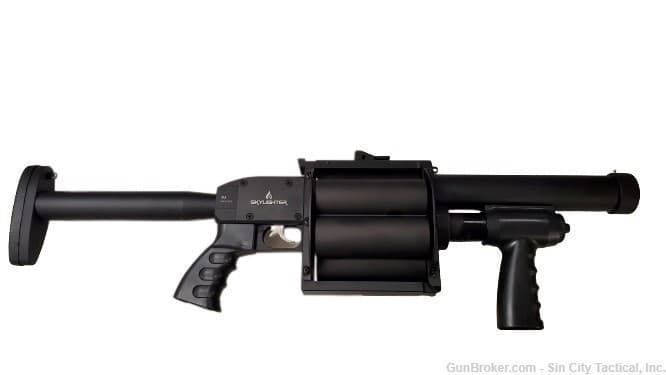 6 SHOT ROTARY FLARE LAUNCHER -img-0