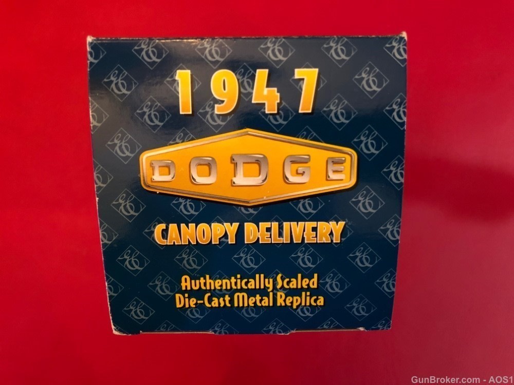 Ertl 1947 Hoppe’s 100 Year Anniversary Dodge Canopy Delivery Truck 21135-P -img-25