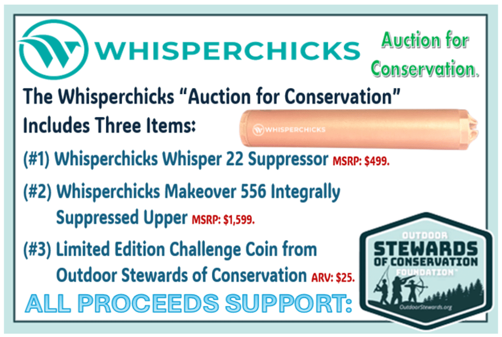 Two Suppressors (.22 and .556) from Whisperchicks and Outdoor Stewards -img-0