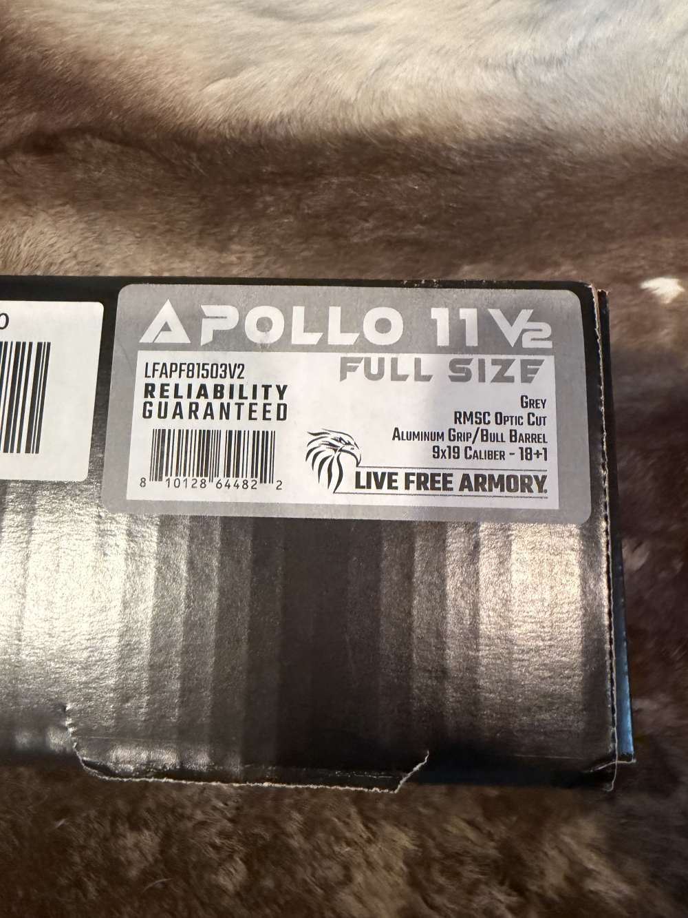 Live Free Armory LFA Apollo 11 V2 9mm 18 + 1 Night Sights  Optics Ready Cut-img-11