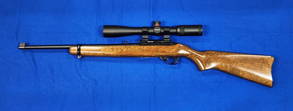 RUGER 10/22 CARBINE .22 LR 18" W/ SIMMONS SCOPE - EXCELLENT-img-1