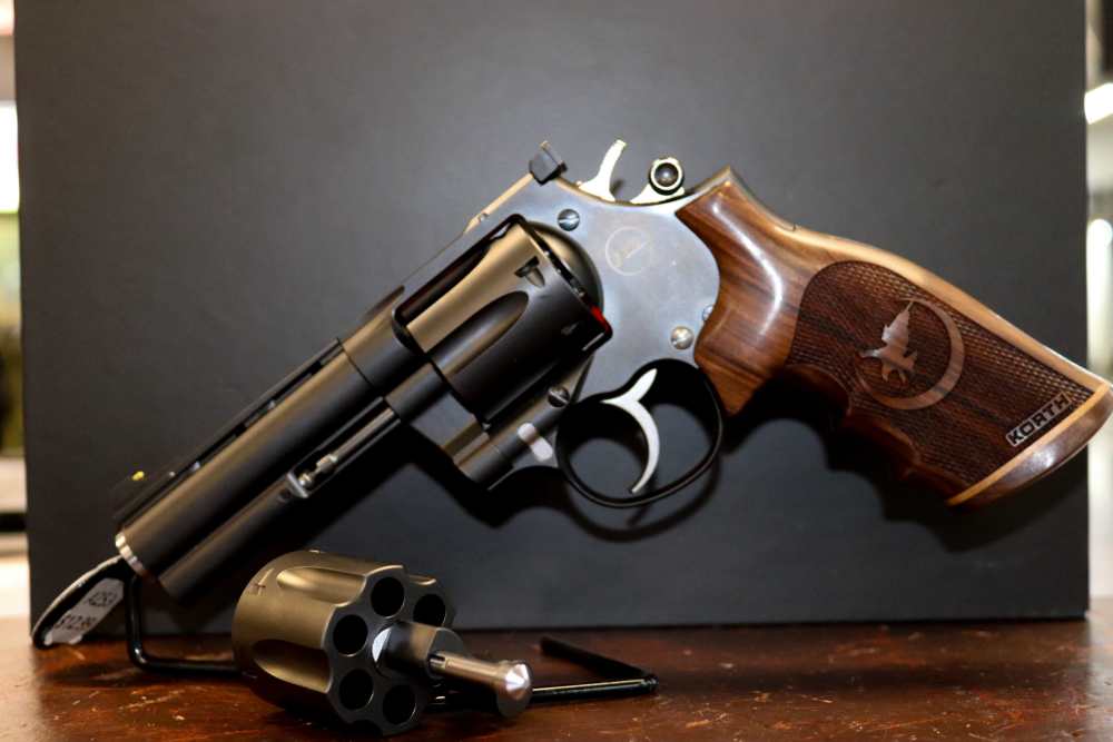 Korth Mongoose 357 w/ 9MM Cylinder 4"-img-0