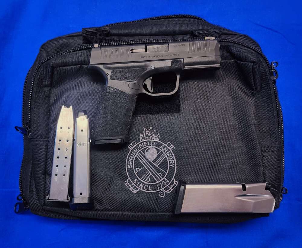 MINT UNFIRED IN BOX SPRINGFIELD HELLCAT PRO W/ CASE & 4 MAGS-img-0