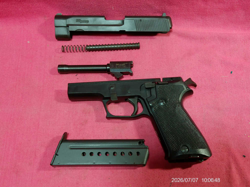 SIG SAUER P220 1ST VARIATION IN SCARCE 7.65 PARA CAL./30 LUGER *LIKE NEW*-img-11