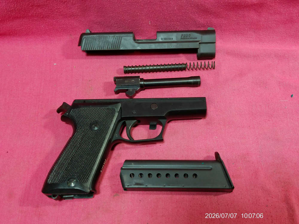SIG SAUER P220 1ST VARIATION IN SCARCE 7.65 PARA CAL./30 LUGER *LIKE NEW*-img-12